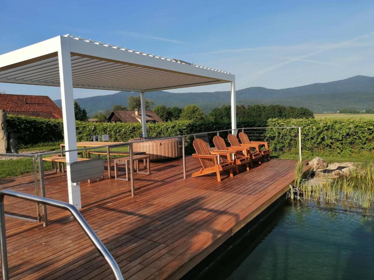 Glamping Maleric With Natural Pool Dragatuš Exteriér fotografie