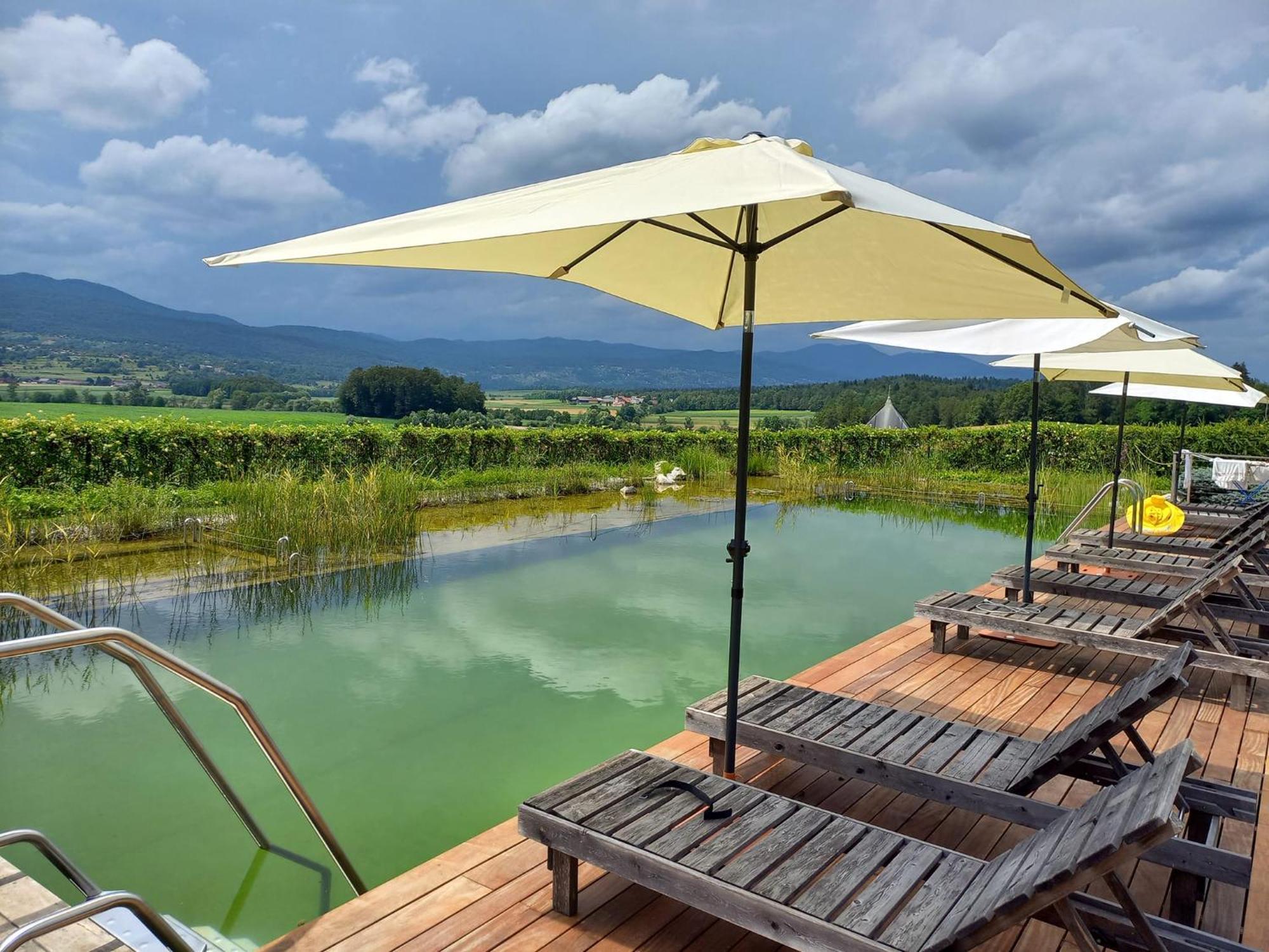 Glamping Maleric With Natural Pool Dragatuš Exteriér fotografie